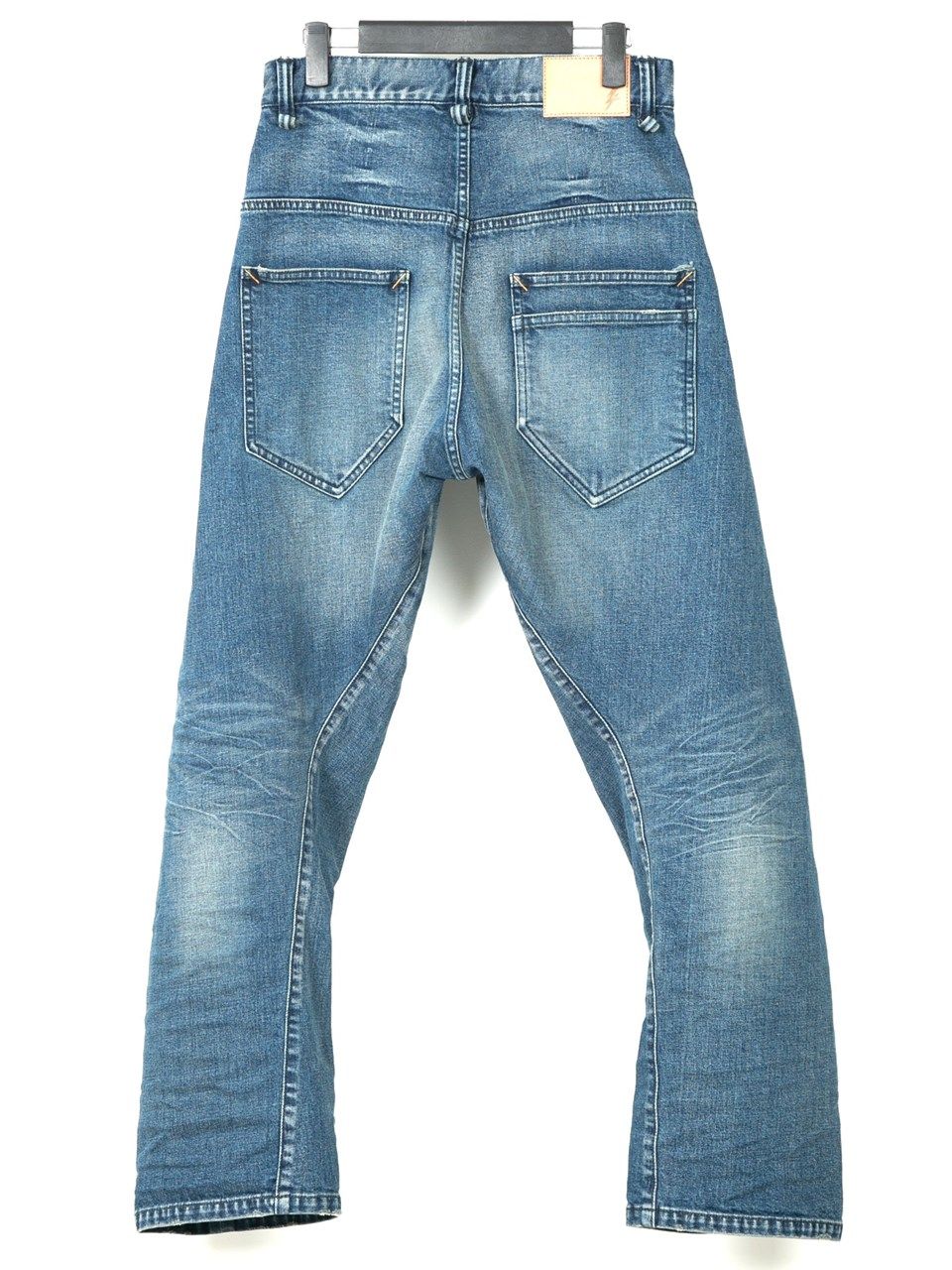 12.5oz Organic Cotton Stretch 3D Wide Straight Jeans / 12.5oz オーガニックコットン ストレッチデニム 3D ワイドストレート ジーンズ / RAD CLUB / インディゴ