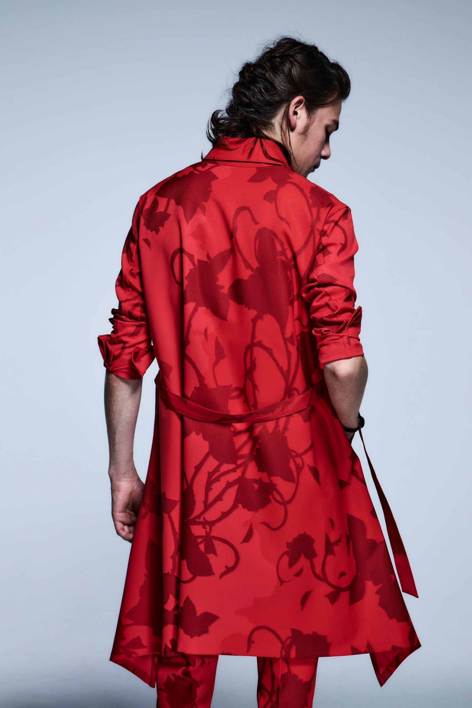 《予約品》 FlareShirts InkJetROSE / Red&Red 【kiryuyrik】 2月入荷予定