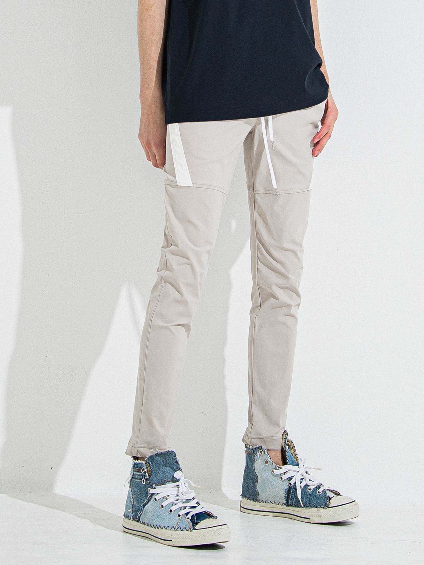 【予約品 】TYLER NYLON PANTS / タイラーナイロンパンツ / グレージュ