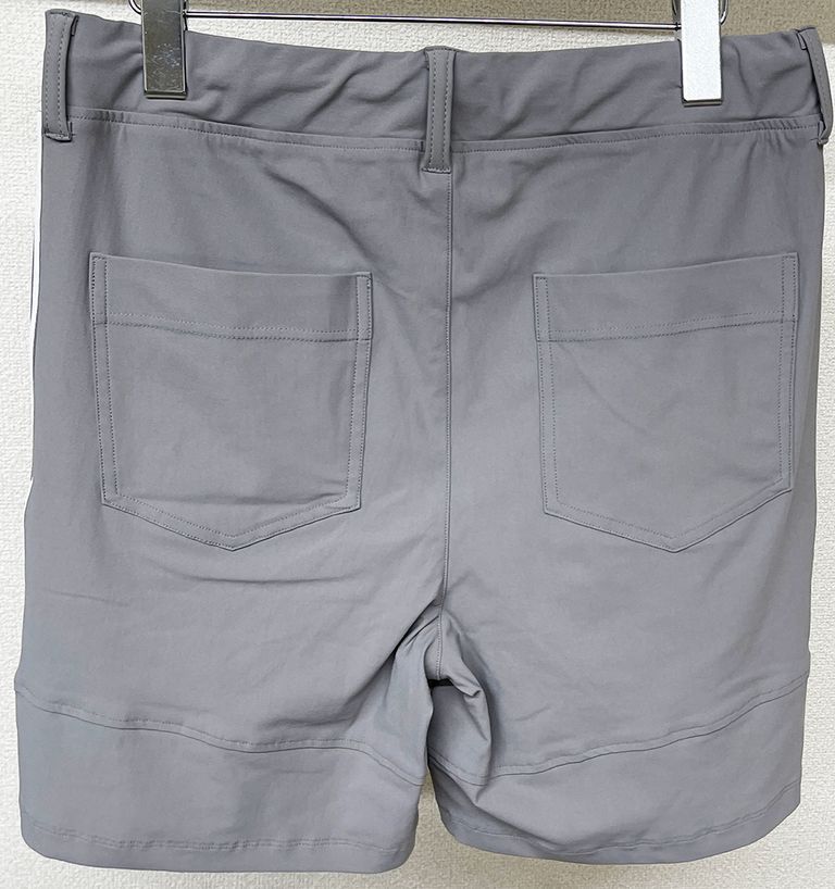 《予約品3月3日18：00締め》 Johnson NYLON HP / ハーフパンツ / グレー・ホワイト