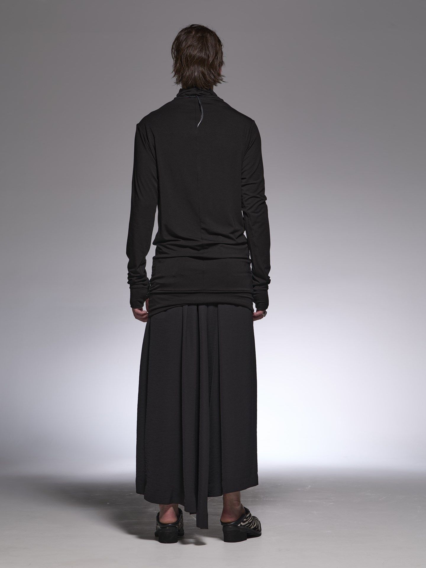 《予約品》 TightHighNeckPullOver /ヒートテック ハイネックプルオーバー / ブラック