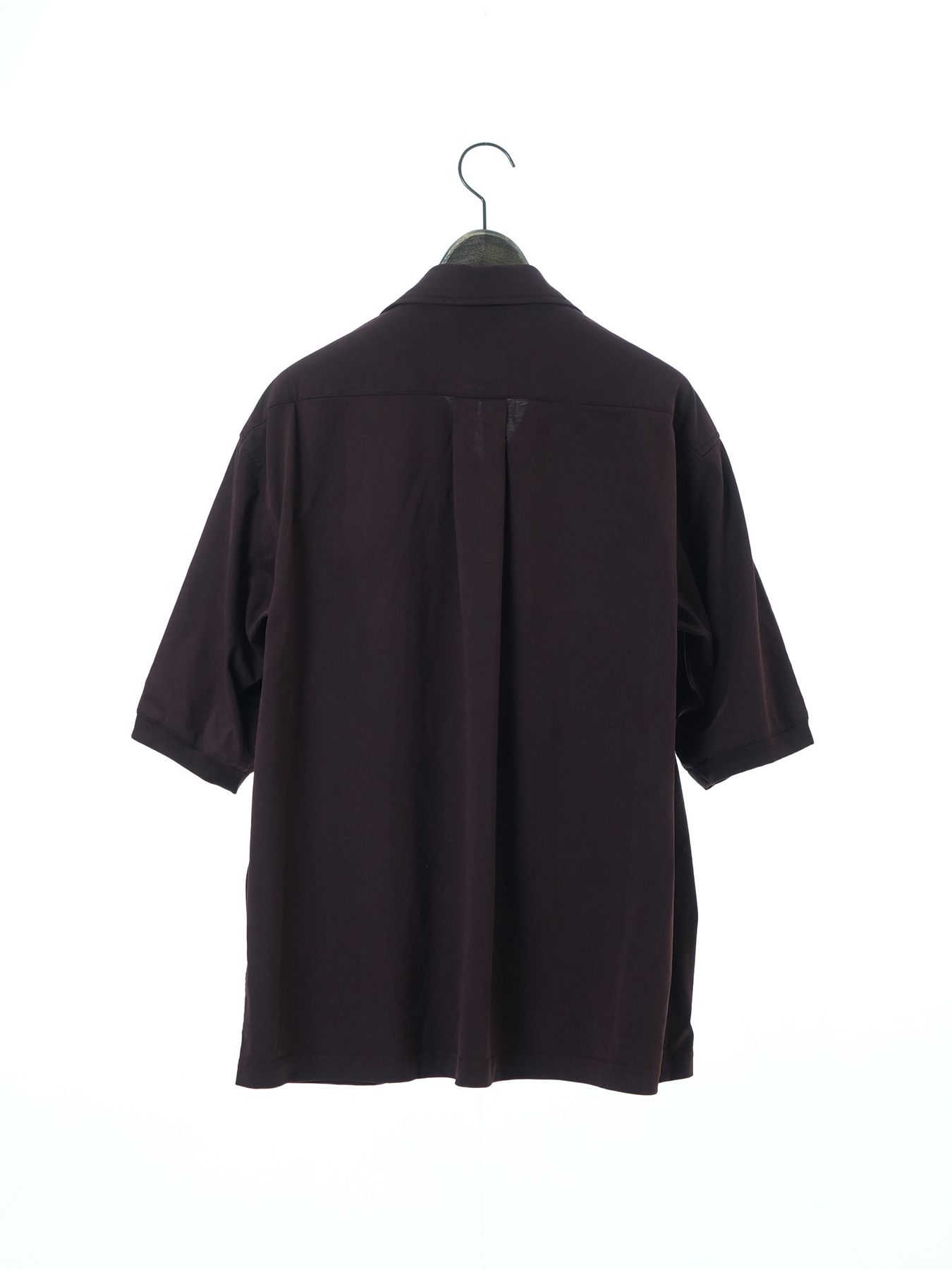 【予約品 2月1日(日) 締切】CUTSHIRTS / オープンカラーシャツ / ダークレッド