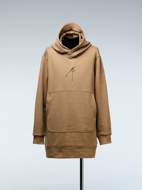 LooseHoodie / パーカー  / グレーベージュ 【THE ONENESS】