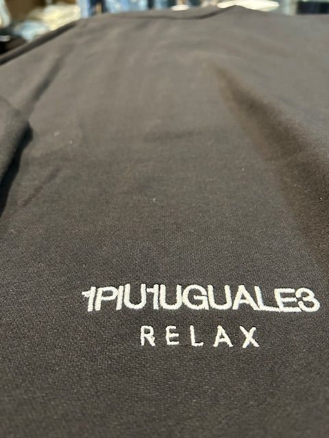 THE SIMPSONS CREW NECK スウェット / ブラック1PIU1UGUALE3 RELAX