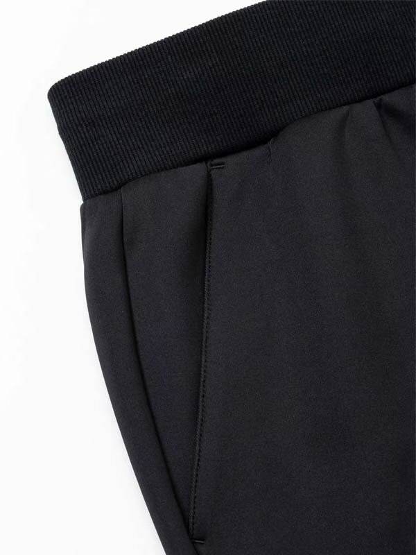 DOUBLE KNIT GOTHIC LOGO PANTSブラック【SY32 by SWEET YEARS】