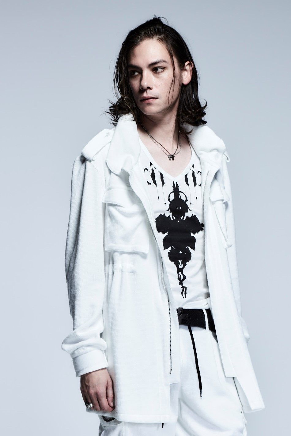 《予約品》 M65Jersey SummerKnitJersey / White 【kiryuyrik】 1月入荷予定