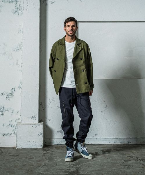 《予約11月17日19時締め》 DAVID CARGO PANTS BLACK
