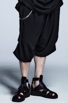 《予約品》 SaruelLoosePants VintageTwill / Black 【kiryuyrik】 2月入荷予定