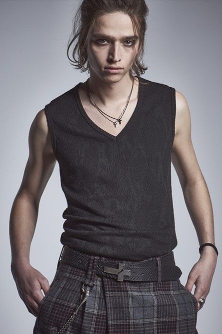 TankTop PythonJQDJersey / Black 【kiryuyrik】