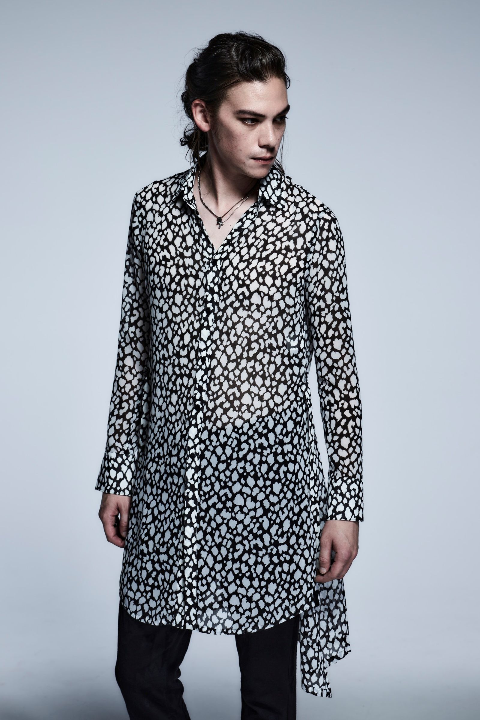《予約品》 FlareShirts LeopardYOURYU / Black&White 【kiryuyrik】 2月入荷予定