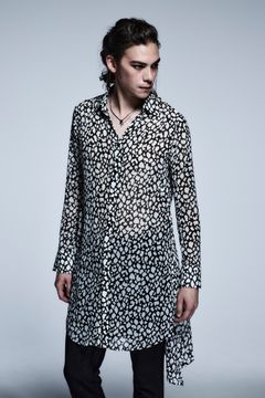 《予約品》 FlareShirts LeopardYOURYU / Black&White 【kiryuyrik】 2月入荷予定