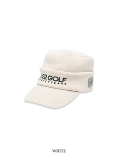 KNIT WORK CAP｜ホワイト 【SY32 by SWEET YEARS GOLF】