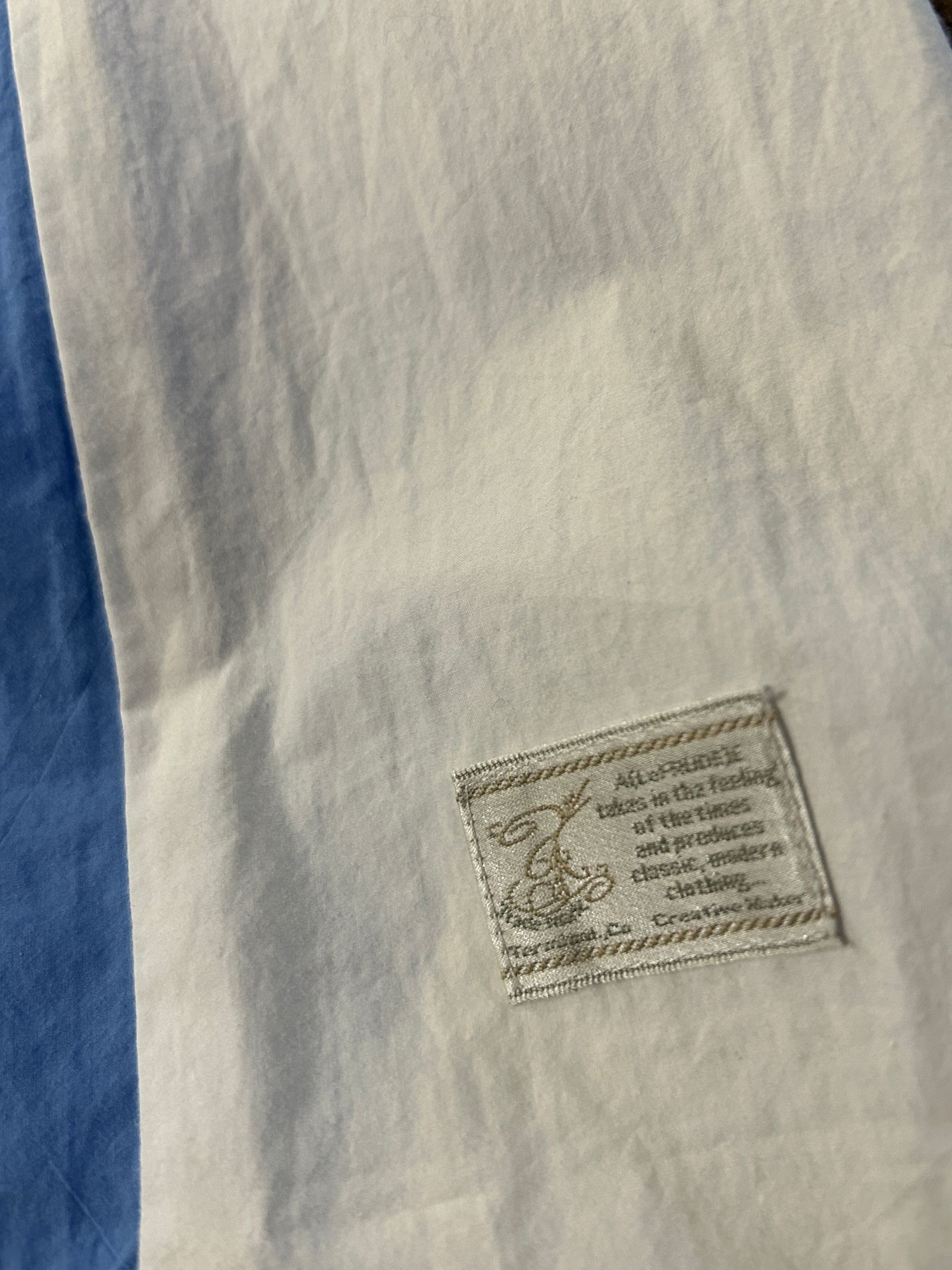 ロングフリル切り替えシャツ / ブラウン 【A(LeFRUDE)E】