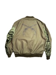 【予約品 8月10日(日) 締切 】O.COTTON MA-1 CRY / オーガニックコットン MA-1 / クリスタル グリーン