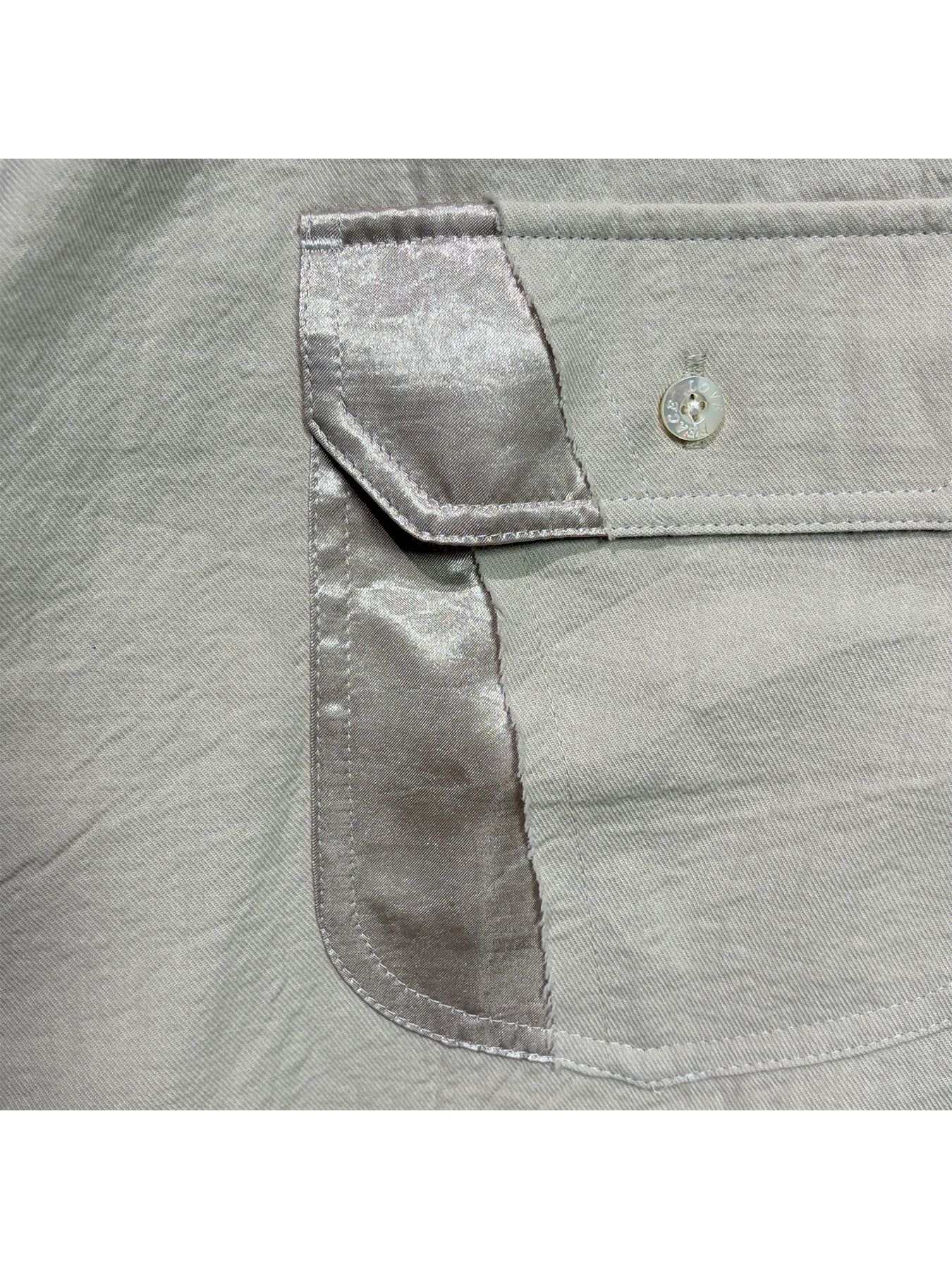 【予約品 8月23日(日) 締切】CO/W VIYELLA SHIRT / ライトグレー