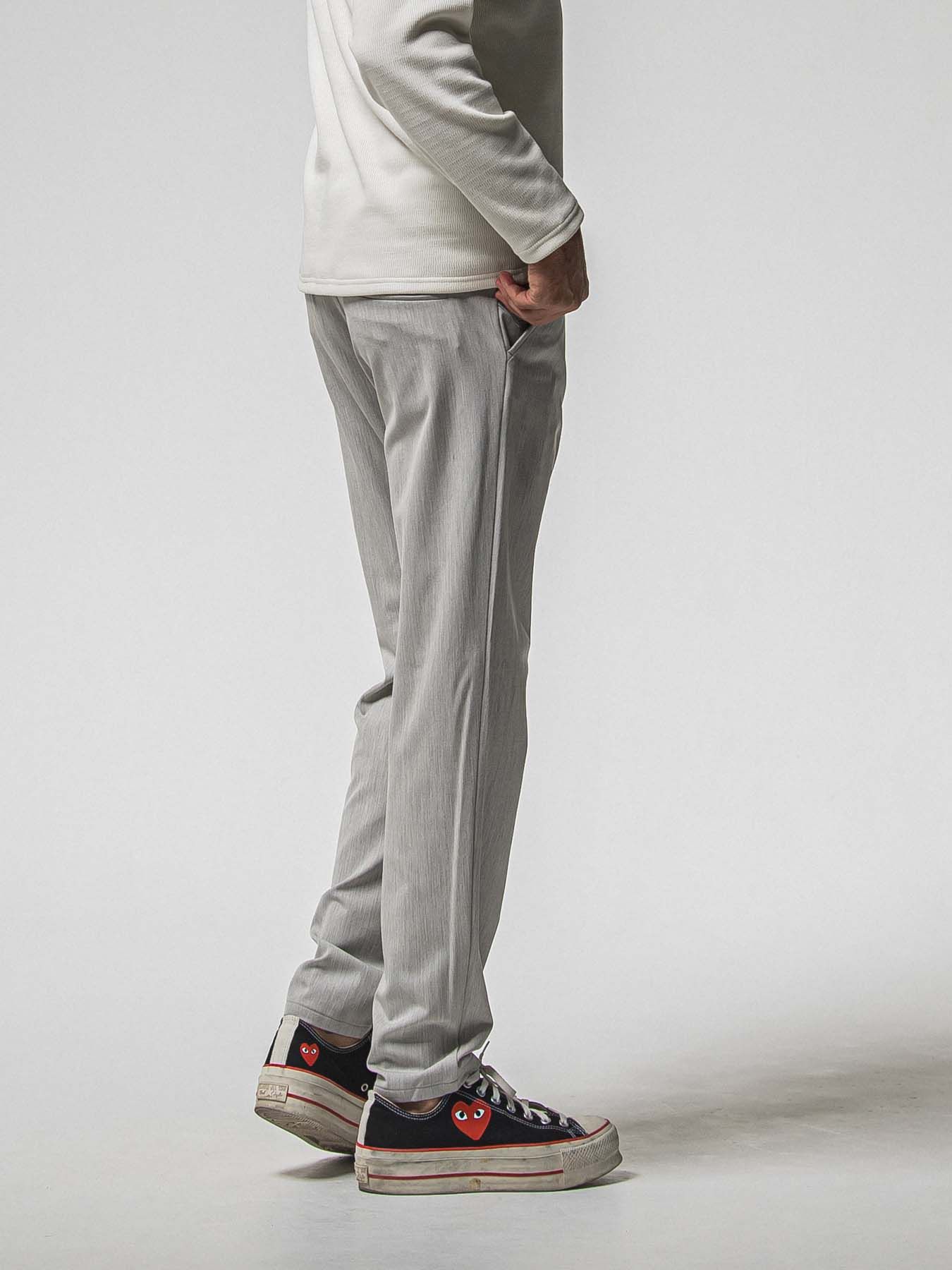 【予約品 】PAT WIDE EASY PANTS / パット ワイドイージーパンツ / グレー
