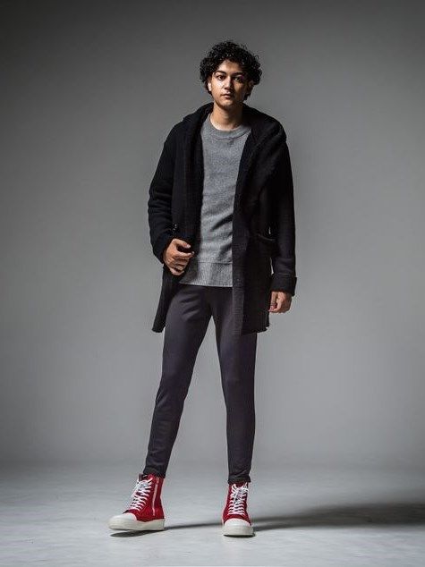 BOA Hoodie coat / ウールボアコート / ブラック 【RESOUND CLOTHING】 RC30-C-007