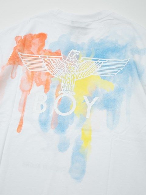 GRADATION BOY TEE / Tシャツ / ホワイト 【BOY LONDON】