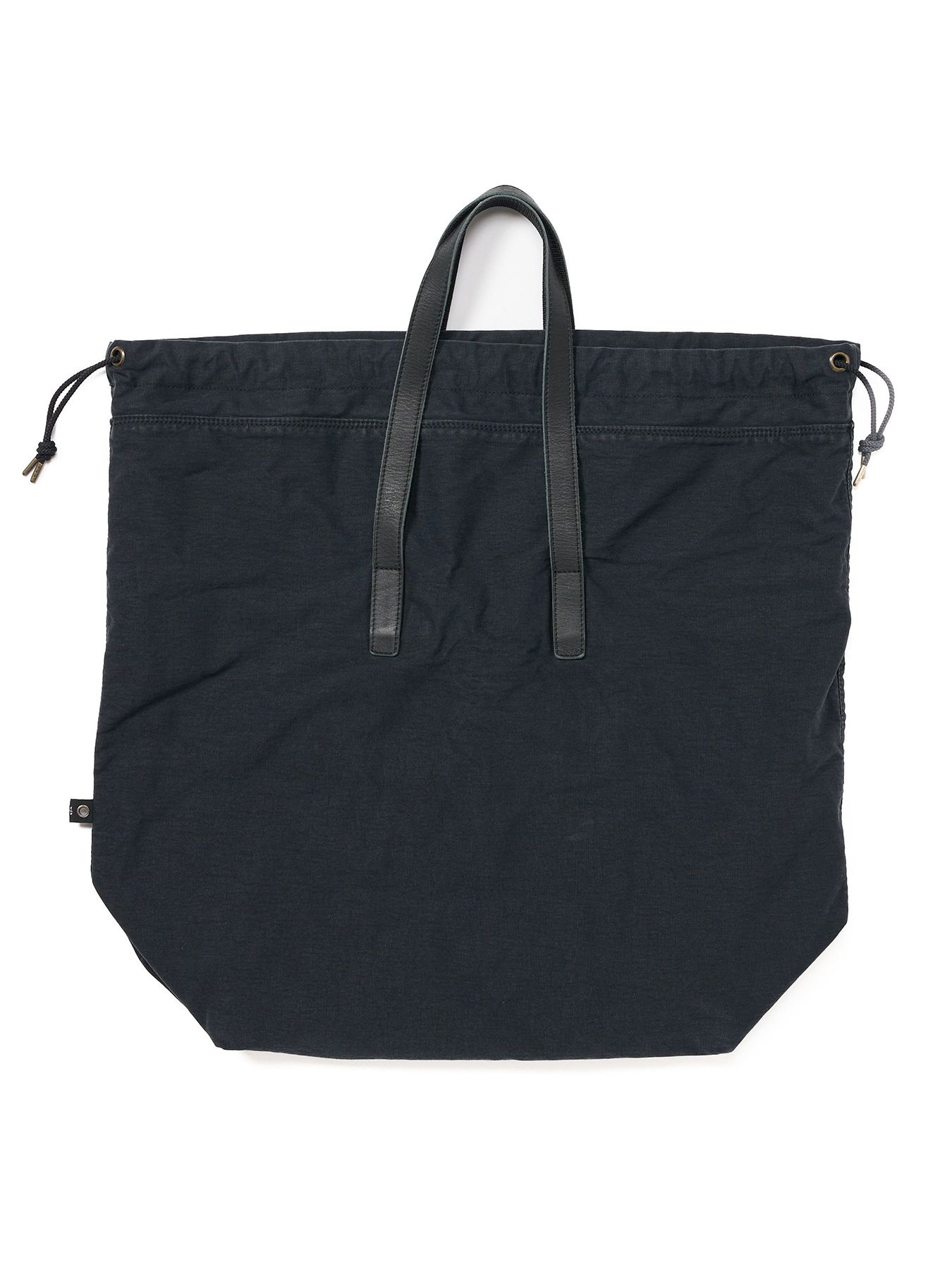 【予約品 9月23日(火) 締切】vintage drawstring tote bag / ヴィンテージ ドローストリング トートバッグ / ブラック