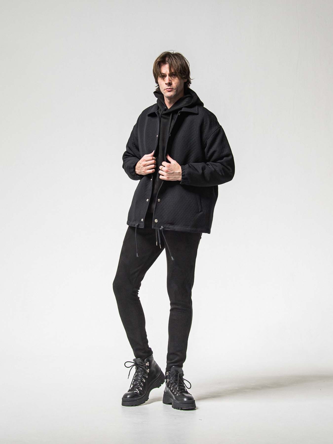 【予約品 8月31日(日) 締切】FUR COACH JK / ファーコーチジャケット / ブラック