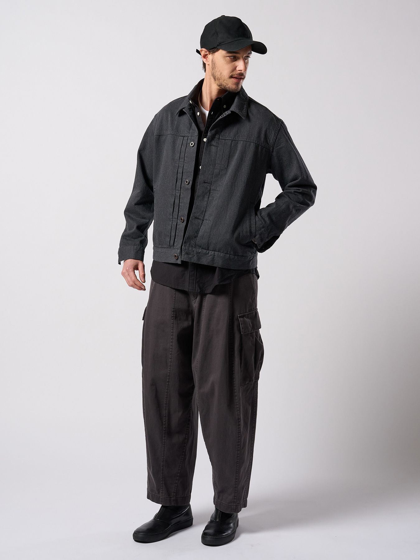 【予約品 4月19日(日) 18時締切】front zip bootie / ホースレザー フロントジップブーツ / ブラック