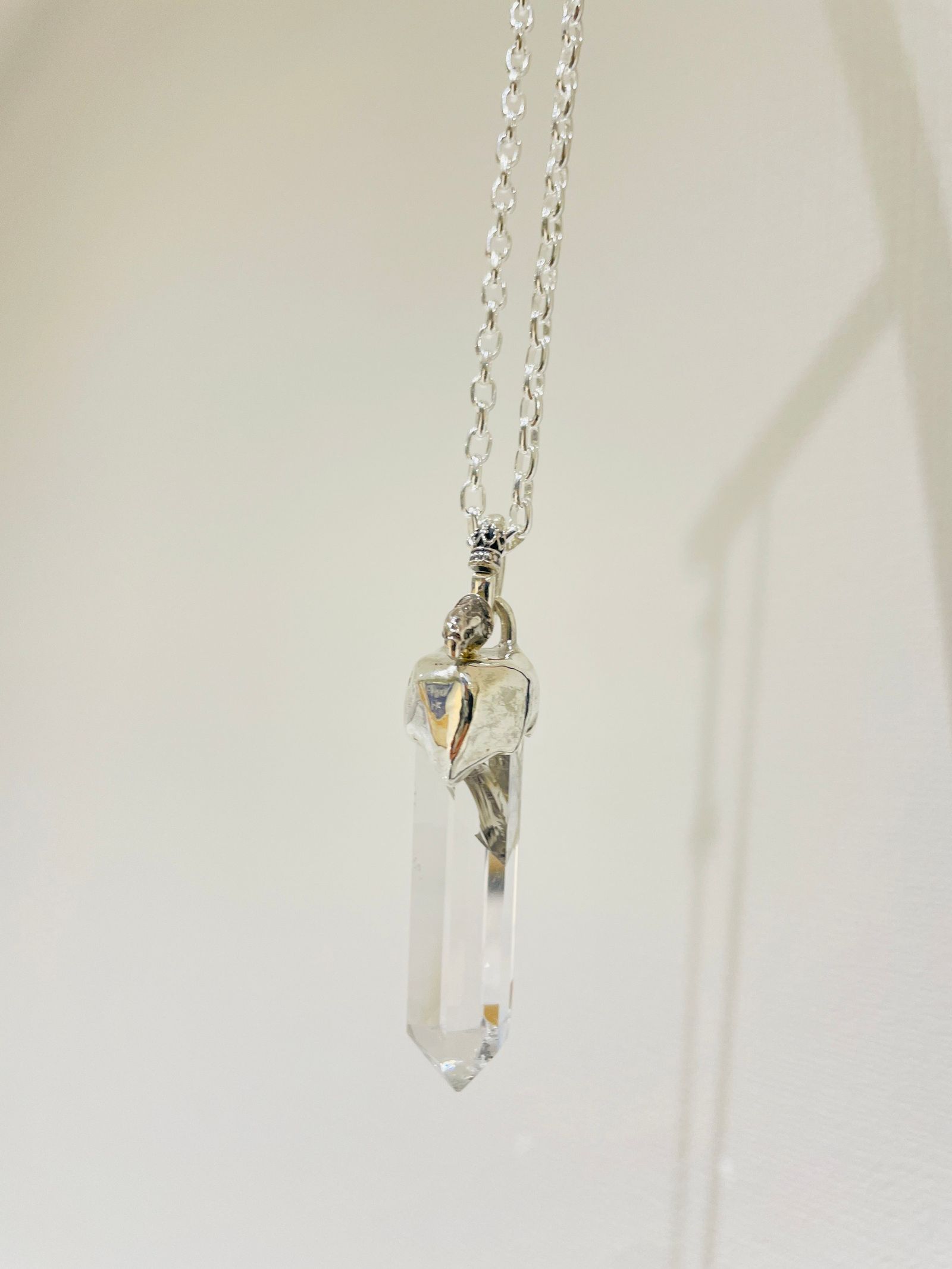One off CHAIN NECKLACE [QUARTZ] with EAGLE / 限定商品 クオーツ チェーンネックレス・イーグル