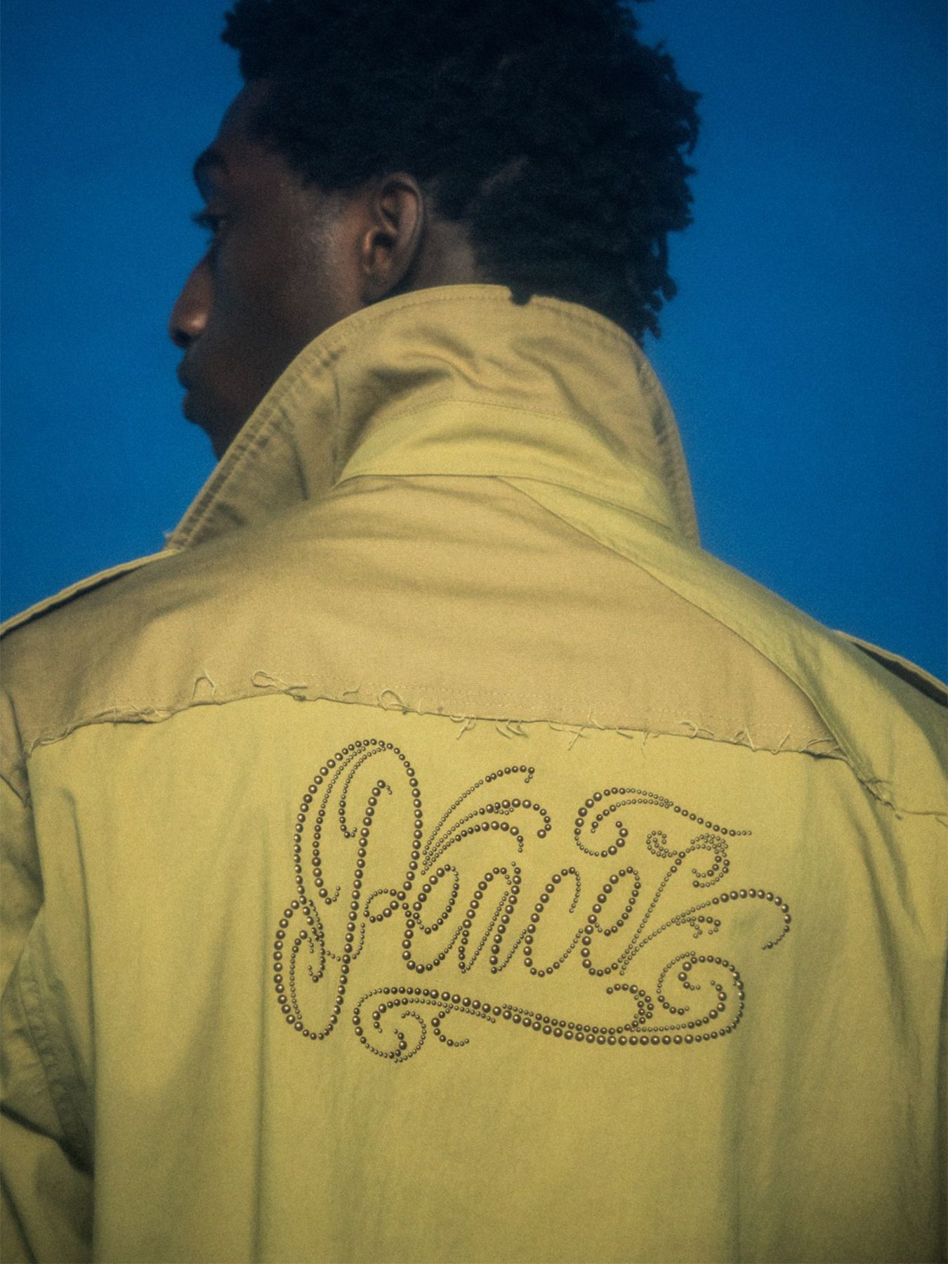 【予約品 8月23日(日) 締切】N/C GABA JKT/Peace / メタル / ベージュ