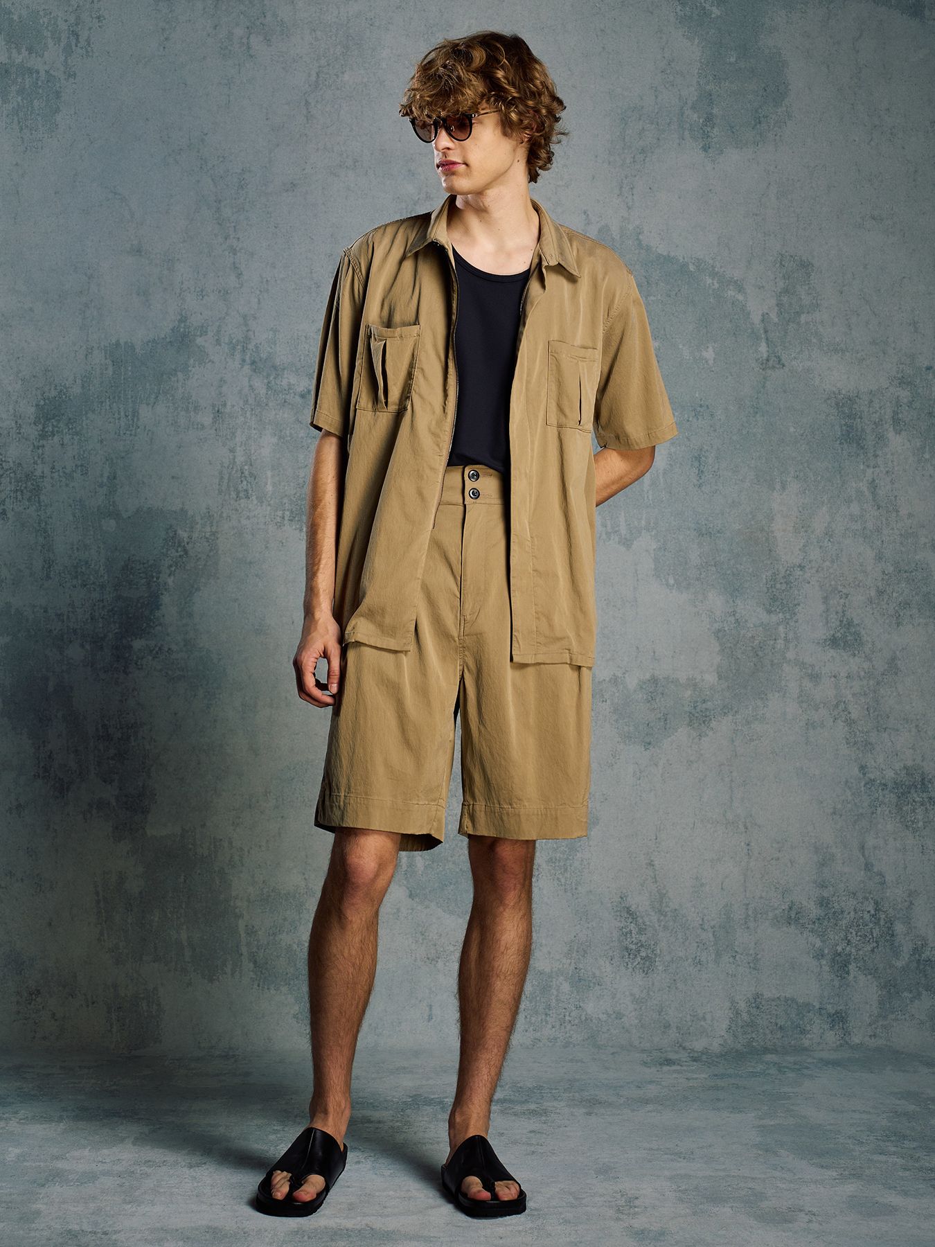 【予約品 1月25日(日) 締切】gurkha easy shorts / グルカ イージーショーツ / ダルベージュ