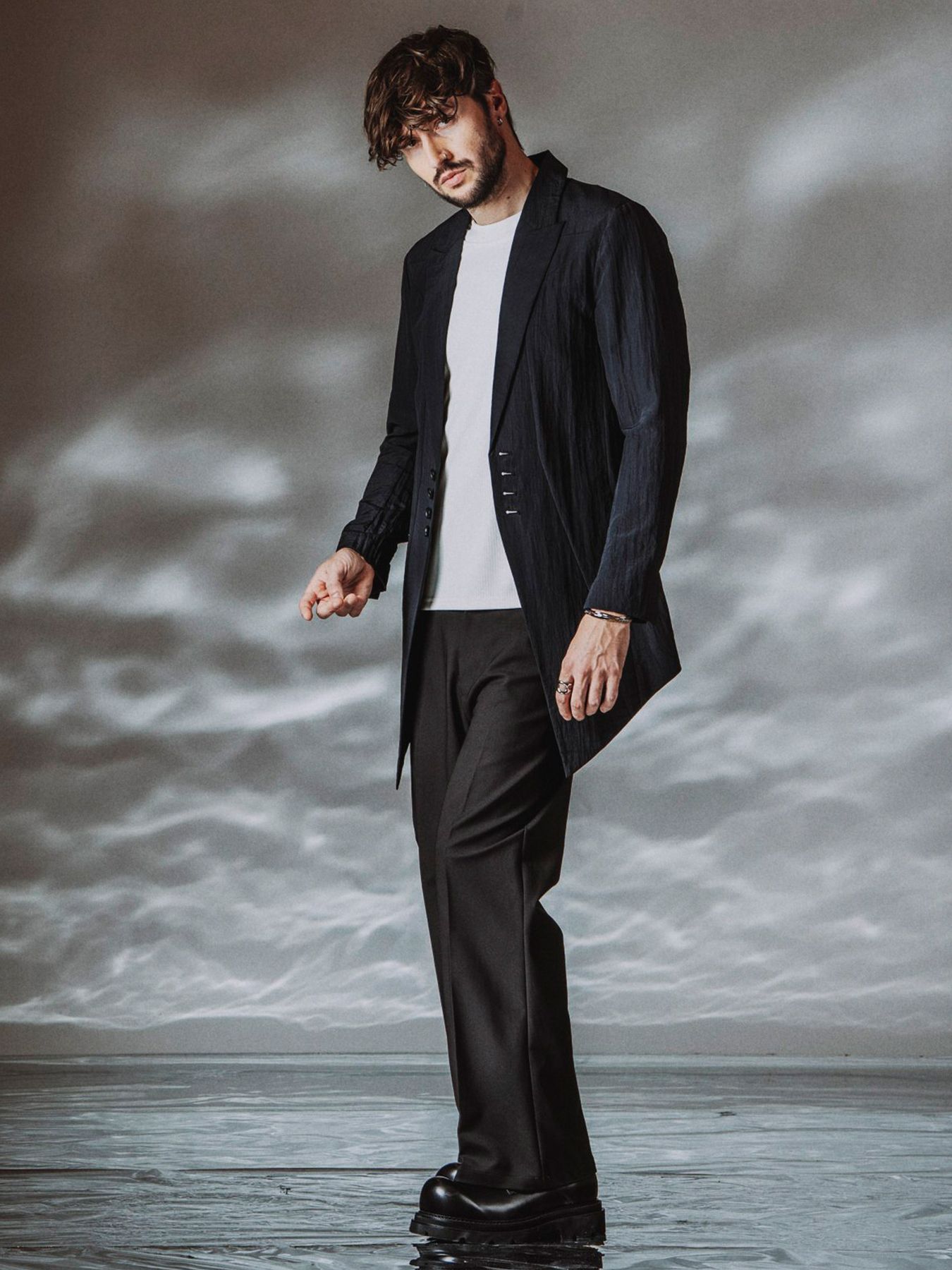 マルチシーム4B-ロングJKT / ブラック【NO ID.】