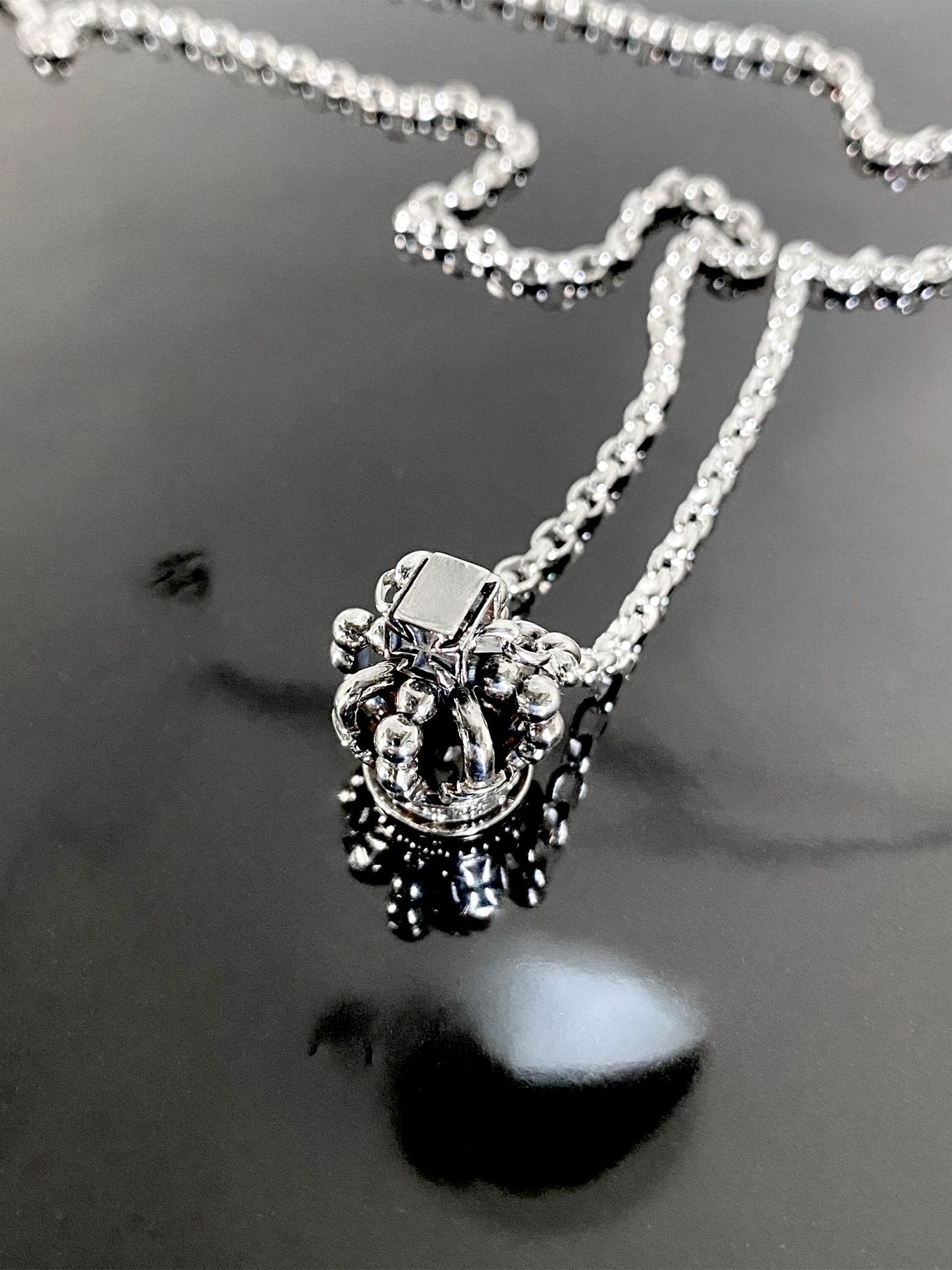 《受注生産》C:CROWN NECKLACE / Cクラウンチェーンネックレス / 注文から1～2週間後入荷予定