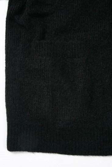 BOY EAGLE WOOL KNIT CARDIGAN / BLACK 【BOY LONDON】