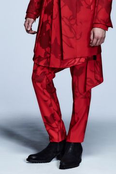 《予約品》 Slacks InkJetROSE / Red&Red 【kiryuyrik】 2月入荷予定