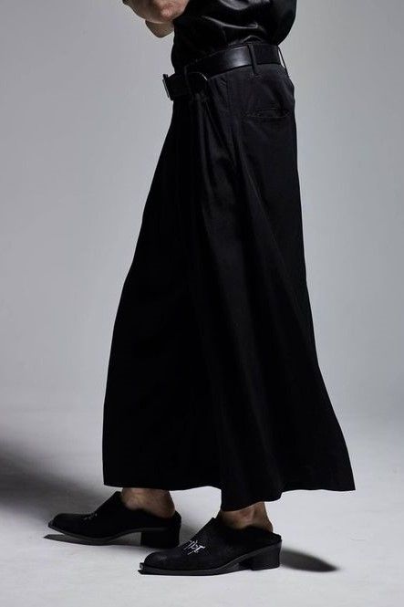 《予約品》 WideTucksSlacks / Black 【kiryuyrik】 12月入荷予定