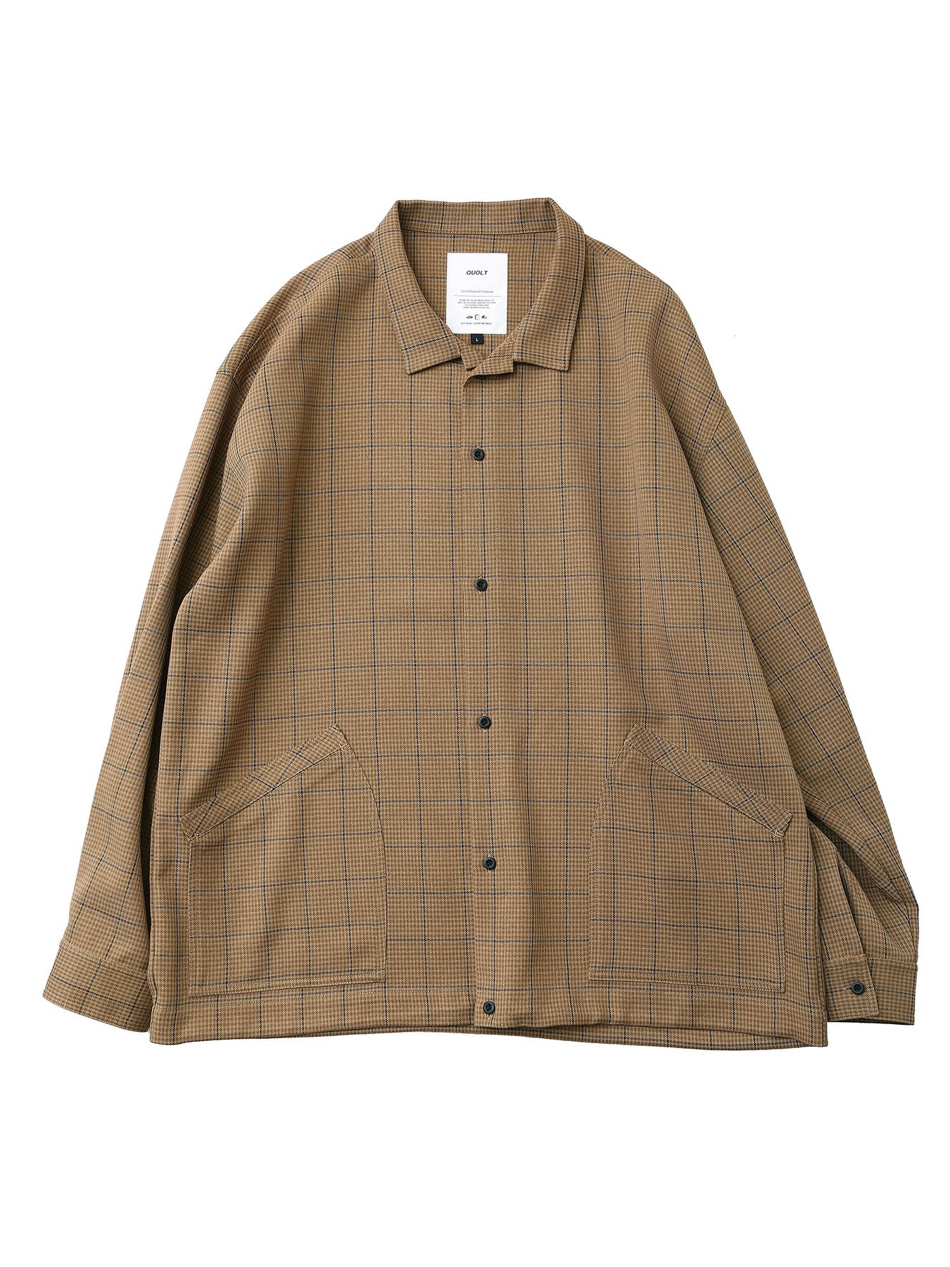 GUN-CLUB SHIRTS / ガン クラブチェックシャツ / ベージュ