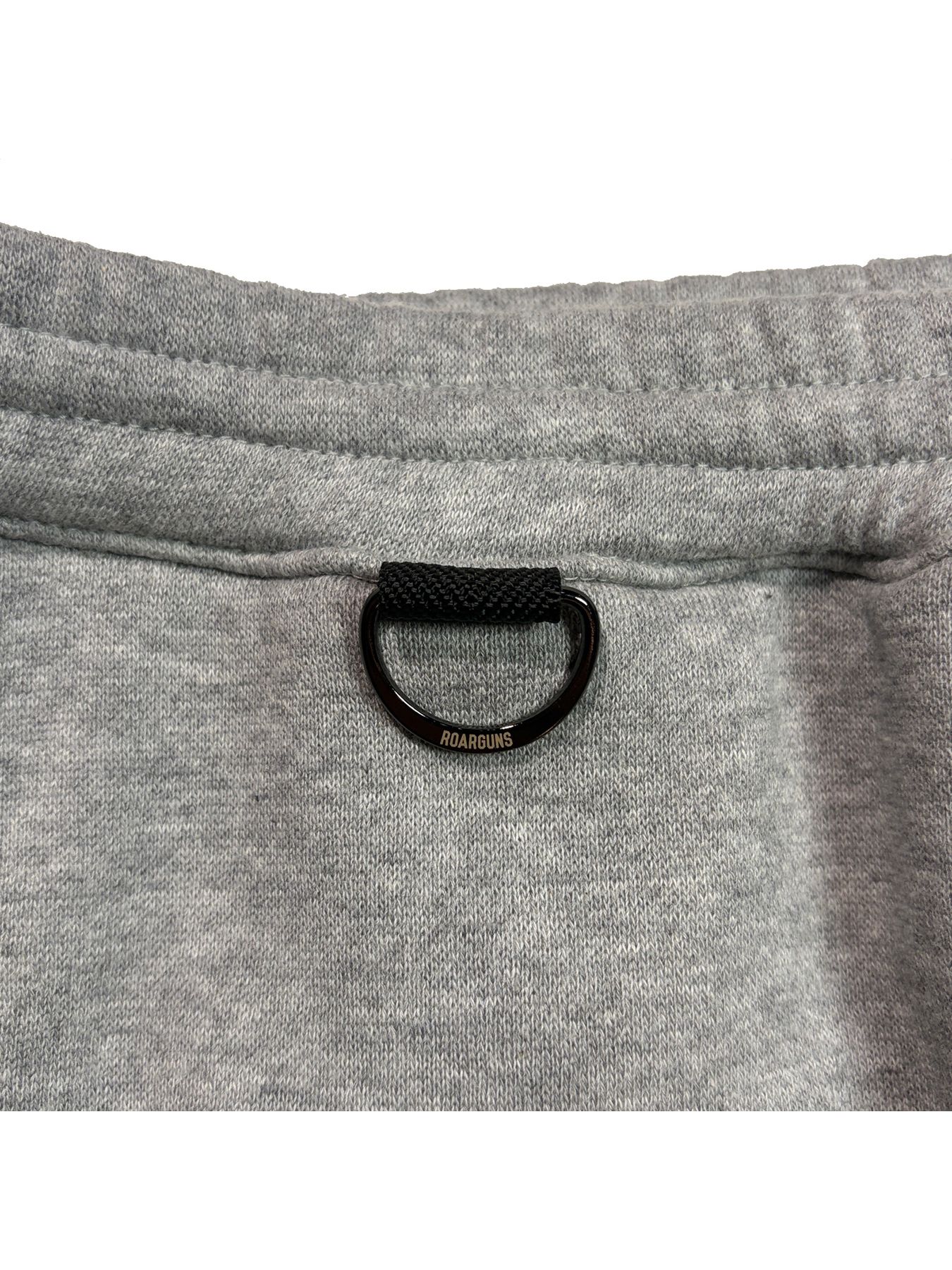 【予約品 3月9日(月) 18:00 締切】LEATHER PATCH PANTS / レザーパッチ スウェットパンツ  / グレー