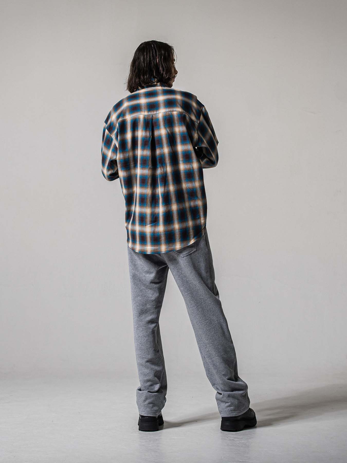 【予約品 11月16日(日) 締切】HF URAKE WIDE TUCK PANTS / 裏毛 セミワイドシルエット ワンタック イージーパンツ / グレー