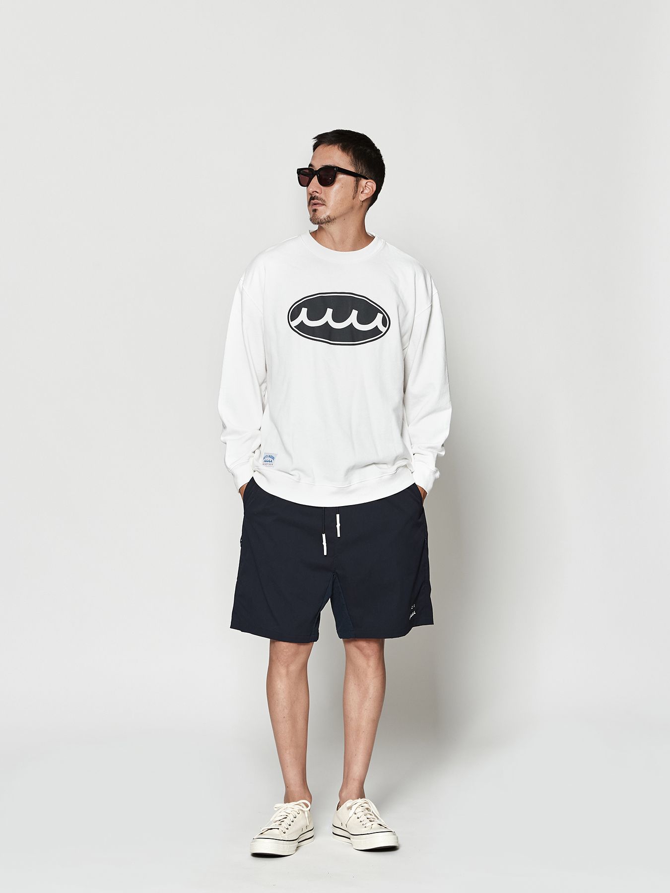【予約品 10月9日(木) 締切】muta Ventilation Shorts / ショートパンツ / ネイビー【Acanthus × muta MARINE】