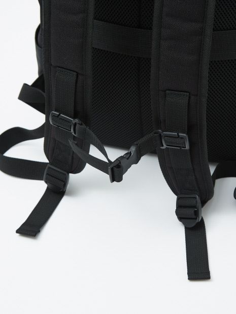 【CODURAナイロン】デイリー&ビジネス バックパックBLK1 (CORDURA1000)/ BLACK 【alfredoBANNISTER】