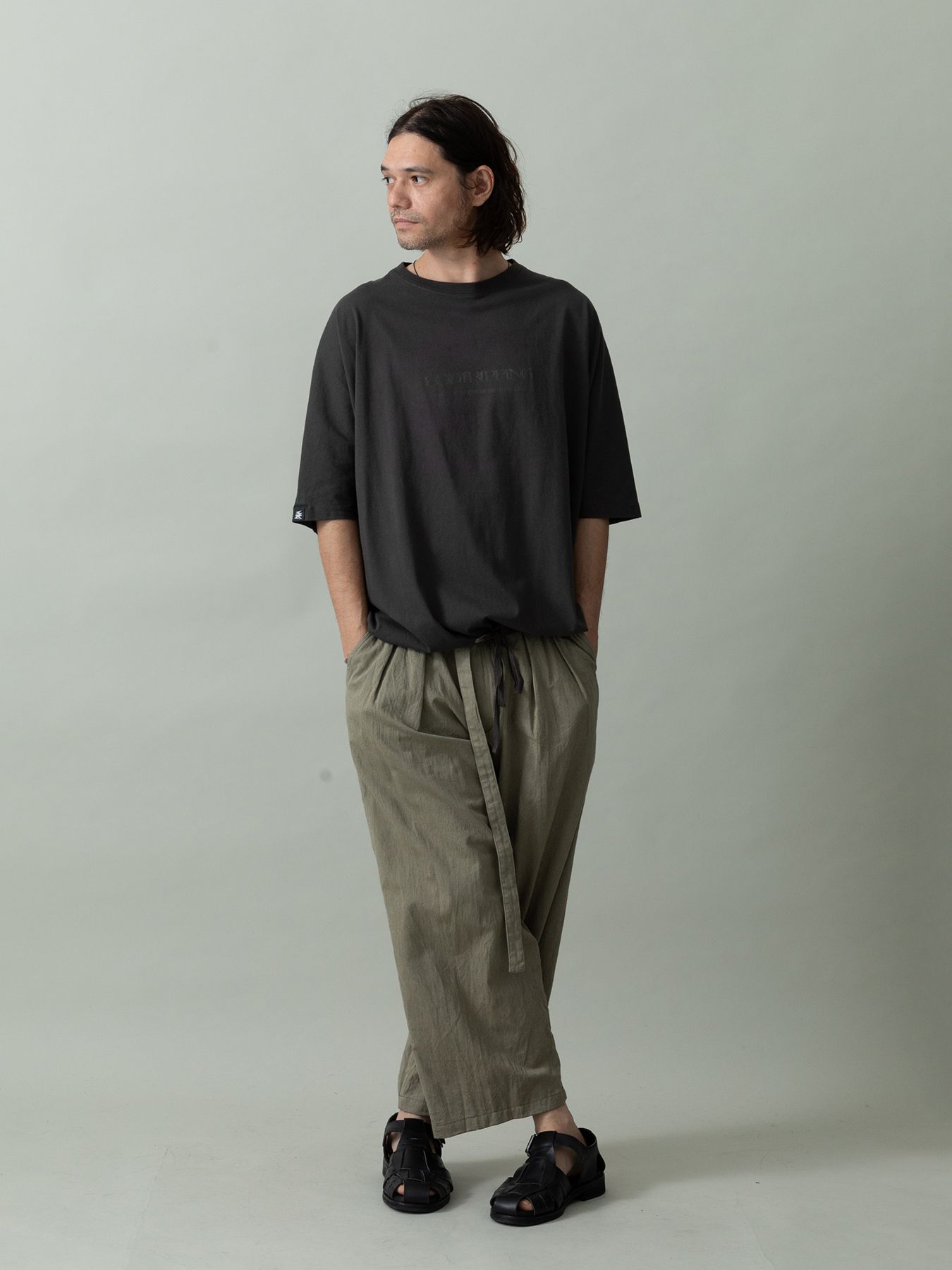 【予約品 2月1日(日) 締切】DRESSYEASE TRUSERS pique / ツータックイージートラウザーズ / ベージュ