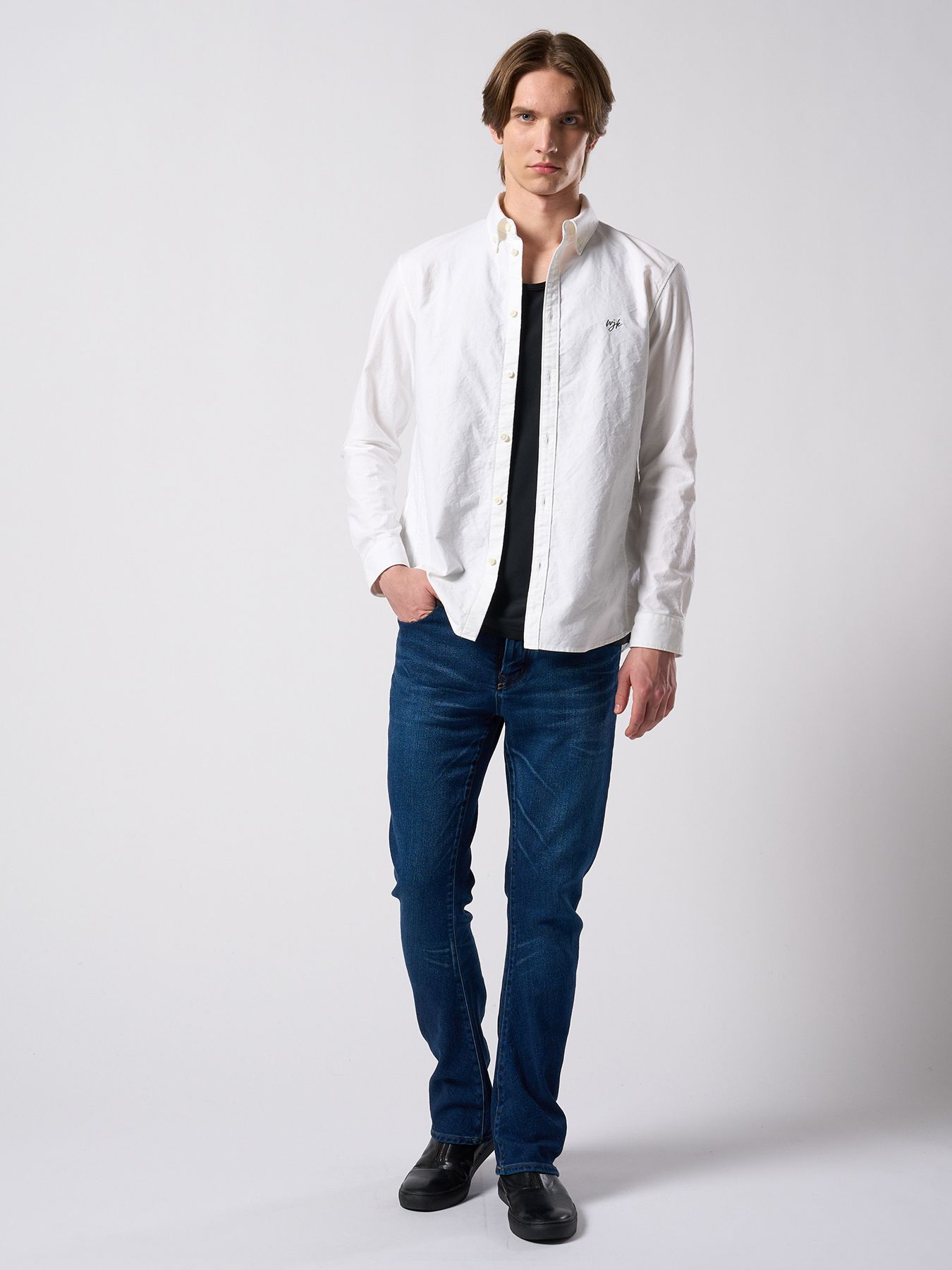 【予約品 4月19日(日) 18時締切】classic B.D shirt / クラシック ボタンダウンシャツ / ホワイト