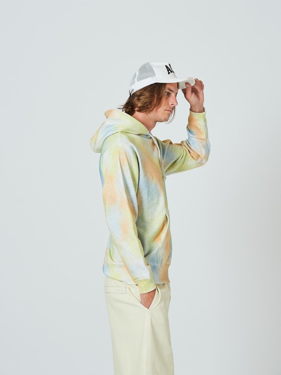 (予約品2023年10月19日18時締め) Random Dye Hooded Sweatshirt / フードスウェット / MULTI
