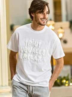 シャドウロゴ半袖Tシャツ / ホワイト