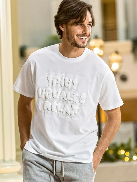 シャドウロゴ半袖Tシャツ / ホワイト