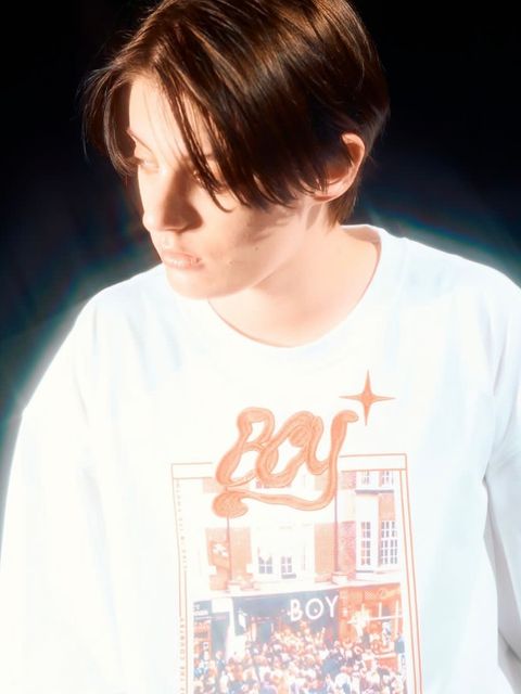 BOY 1976 THE PAST Photo TEE / Tシャツ / ホワイト