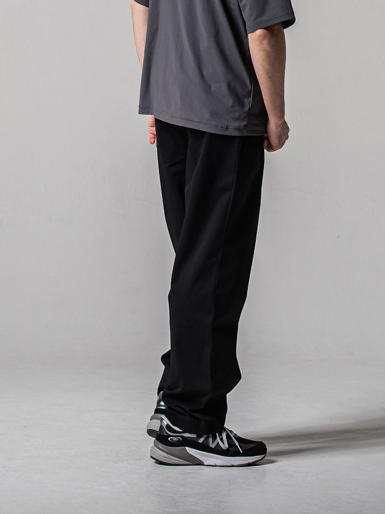 【予約品 11月16日(日) 締切】BEN PANTS / ワイドルーズパンツ / ブラック