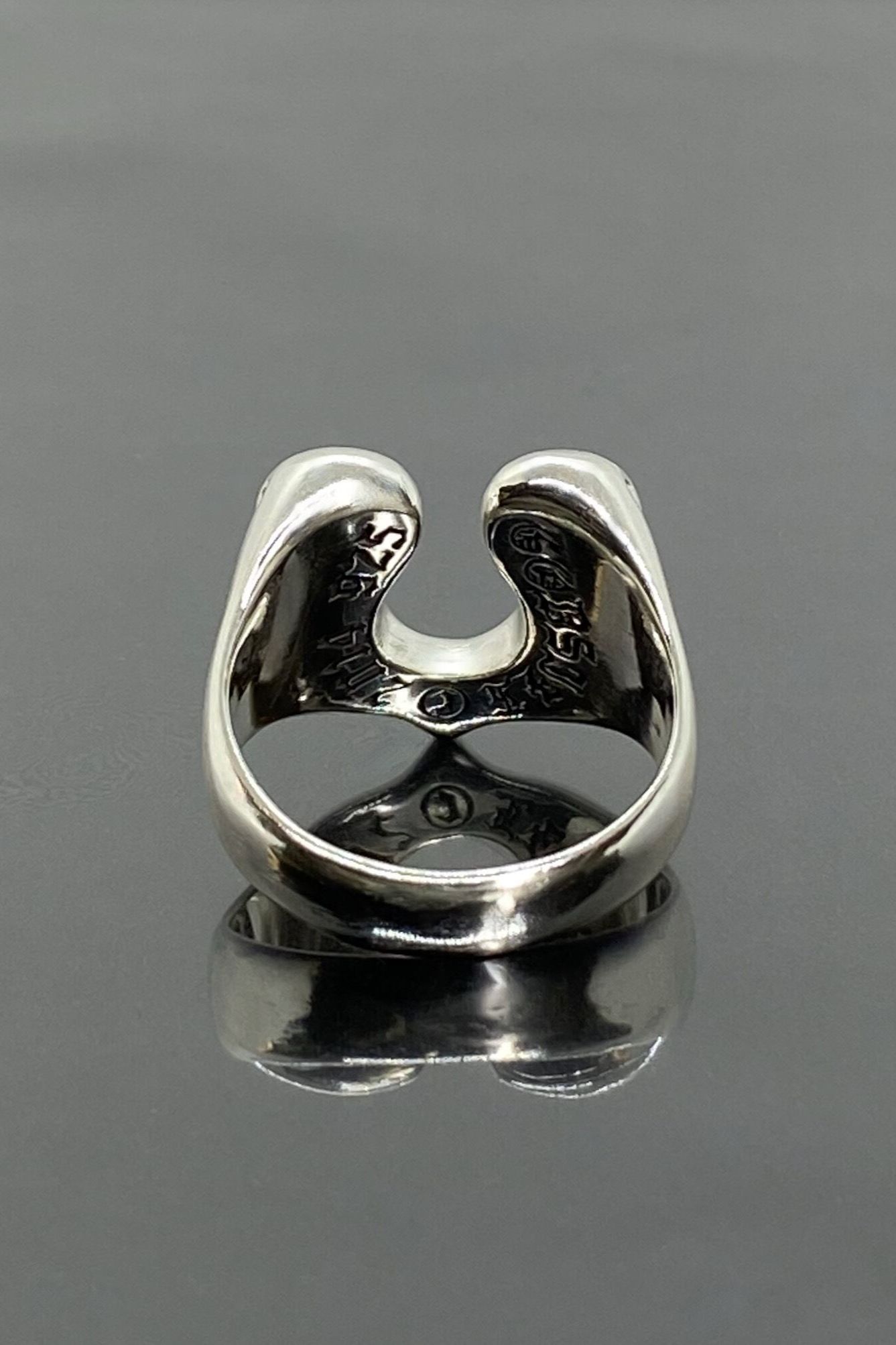 《受注生産》 RHYTHMIC HORSESHOE RING リング 【GOD SIZE】 注文から2～4週間後入荷予定