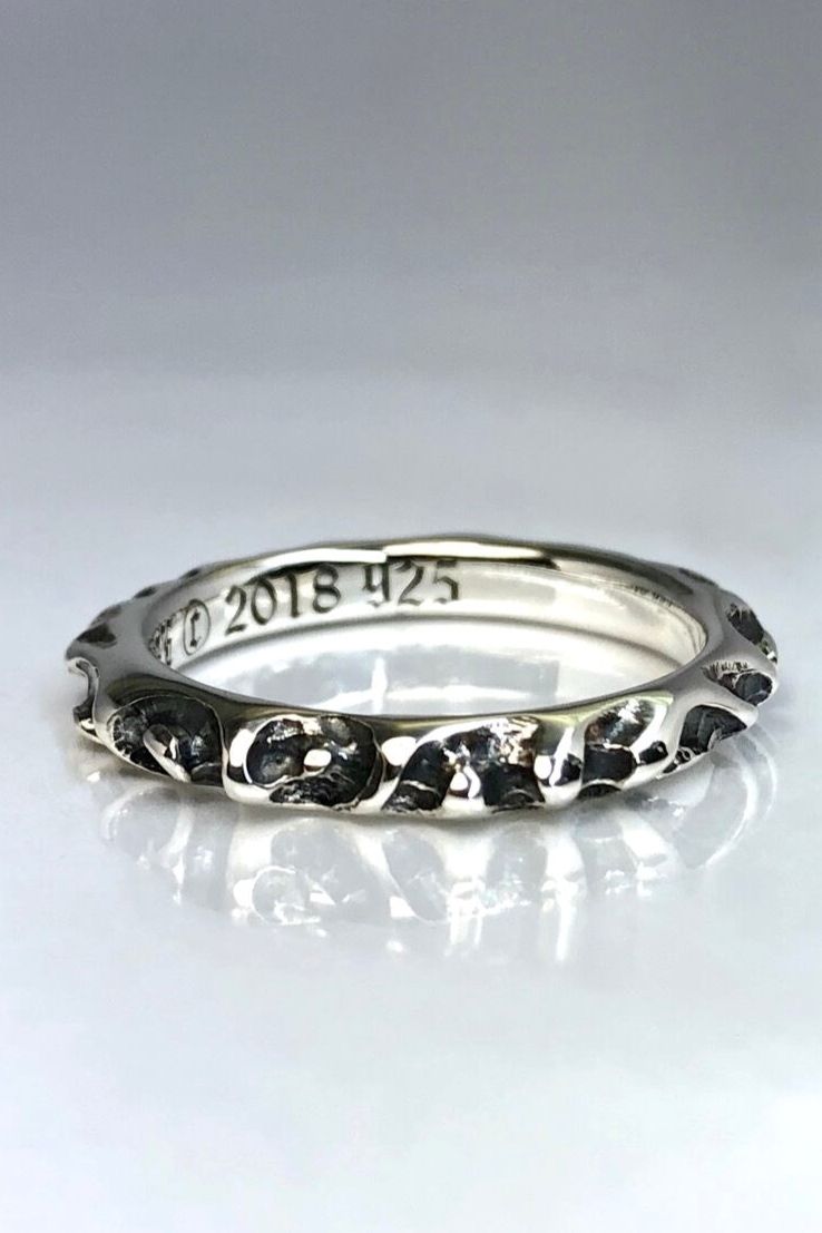 《受注生産》 CRATER RING three リング 【GOD SIZE】 注文から2～3週間後入荷予定