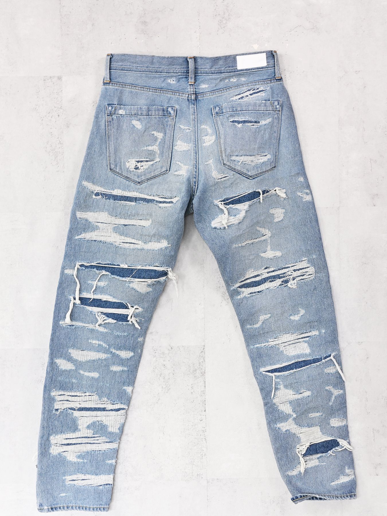 【予約品 9月6日(日) 締切】SCOTT JEANS / ライトオンスヴィンテージジーンズ / インディゴ スペシャルクラッシュ