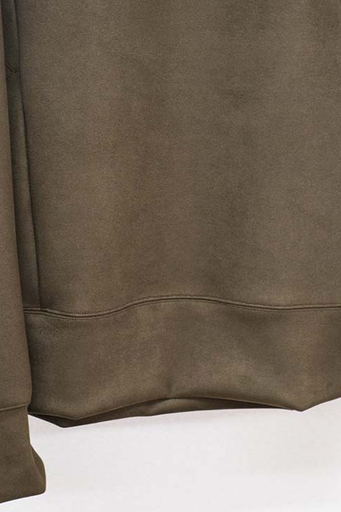 suède jersey solid  trainer / カーキ【ORATA】