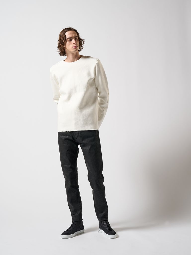 wjk - 【予約品】 tight straight selvedge denim(oild